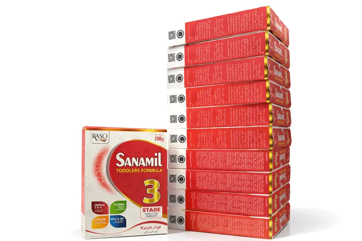 Sanamil Stage 3 Monthly Saving Pack Of 12 Pc - Raso Pakistan