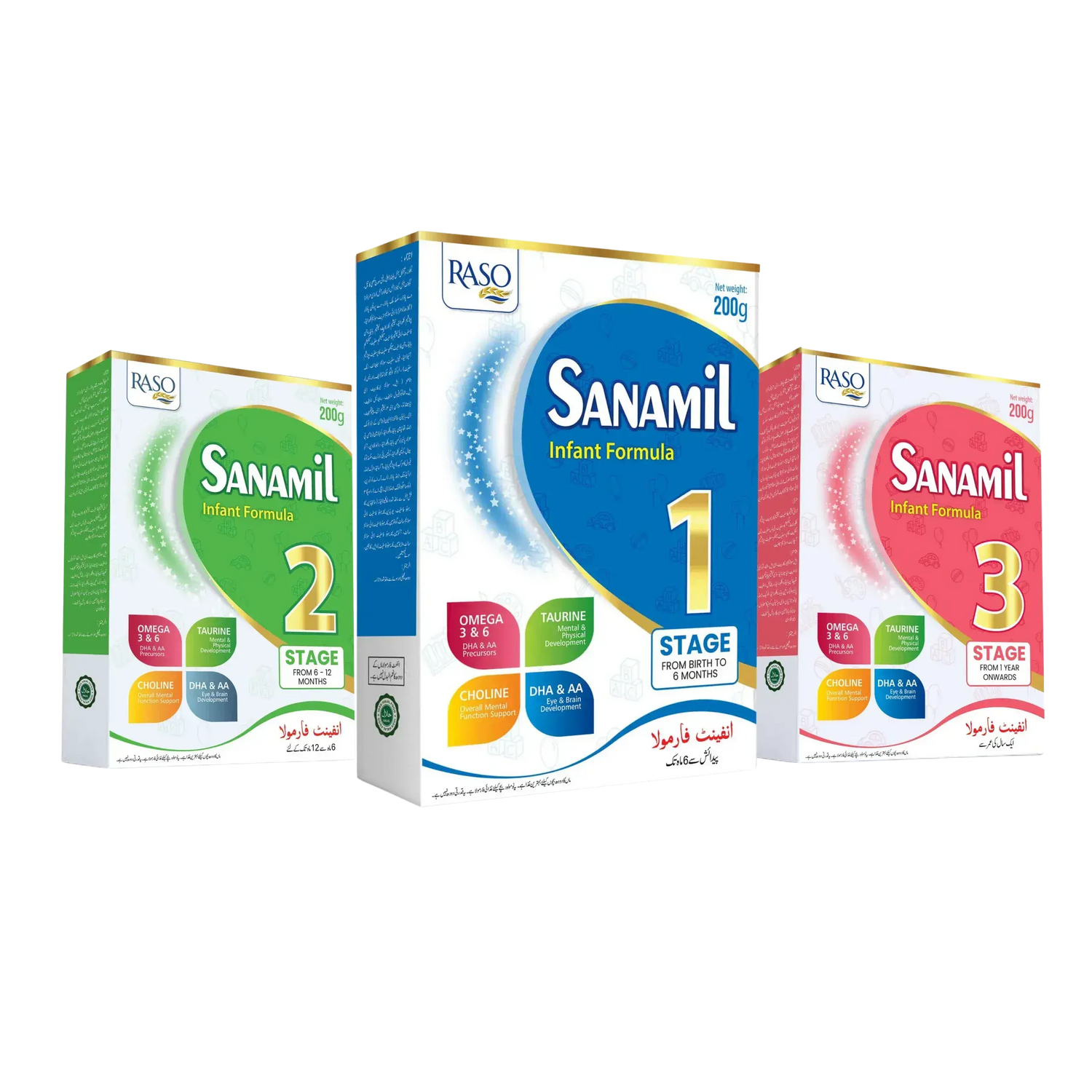 Sanamil Baby Nutrition Essentials Infant Formula Milk - Raso Pakistan