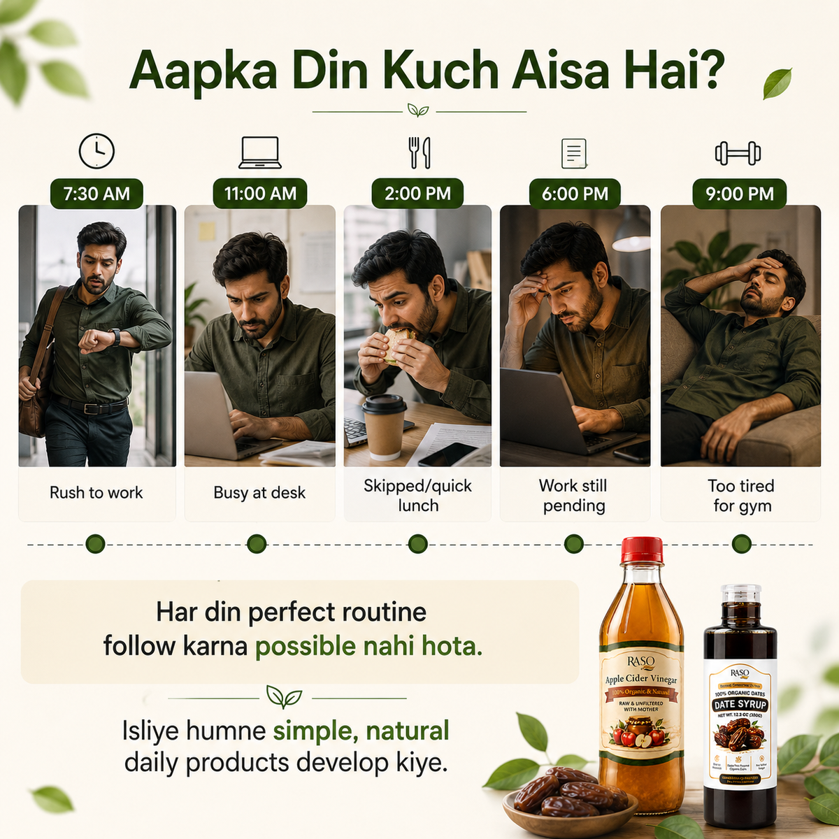 RASO ACV + Date Syrup Combo – Feel Light, Stay Energized