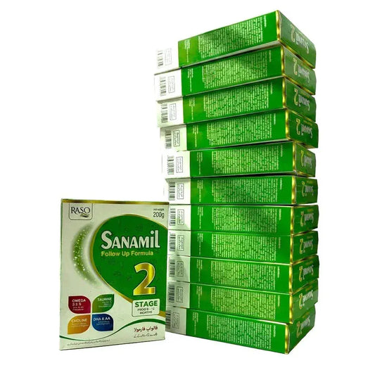 Sanamil Stage 2 Monthly Saving Pack Of 12 Pc - Raso Pakistan